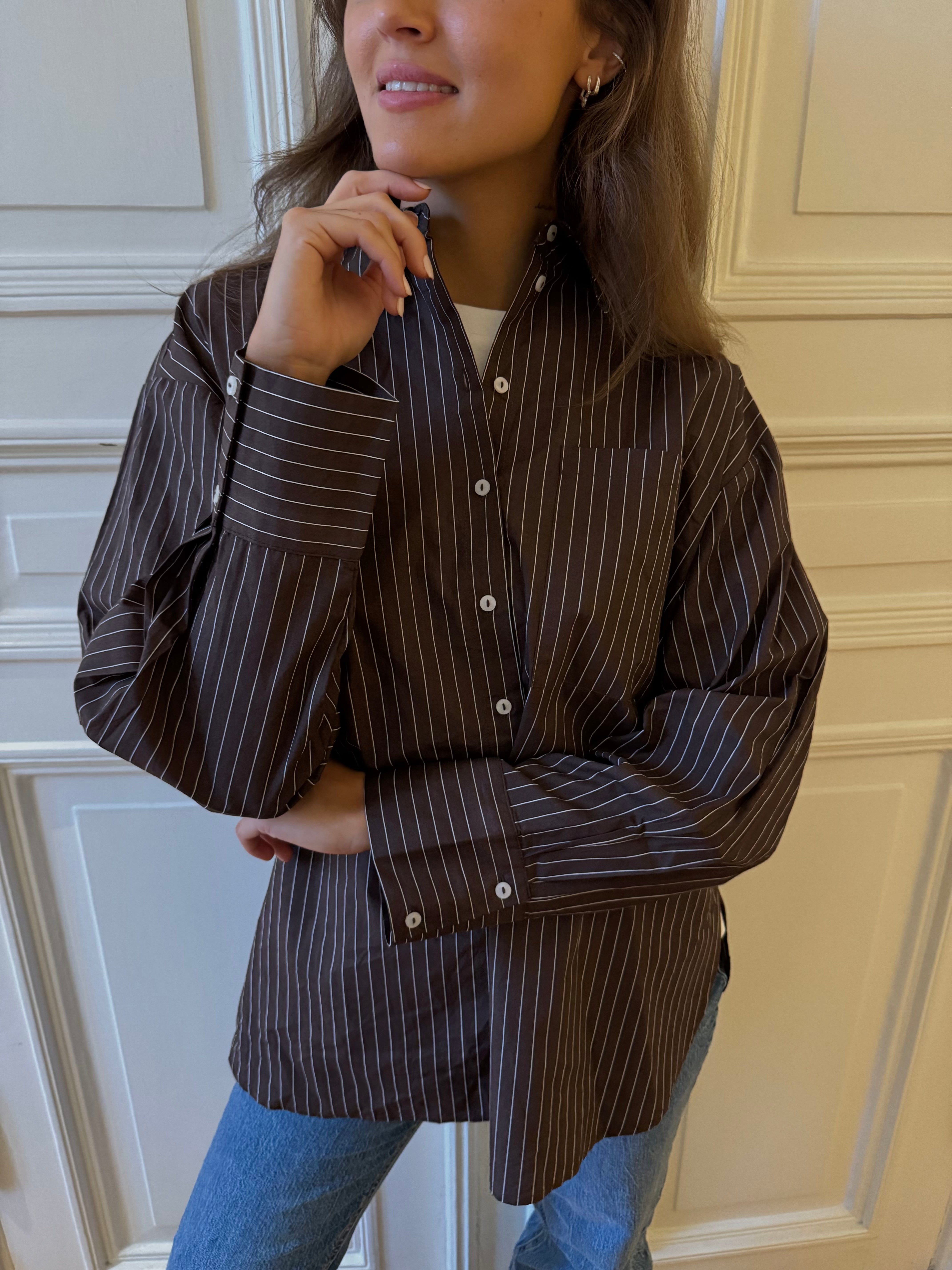 VMFANNI Shirt - Chocolate Brown